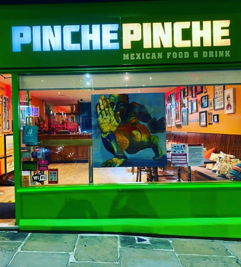 Pinche Pinche Mexican shopfront