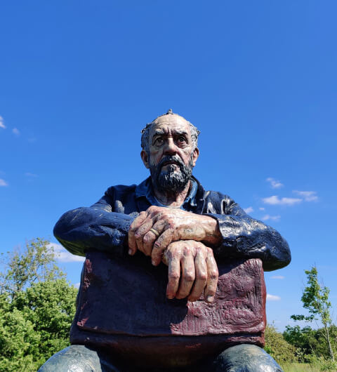 Yorkshire Sculpture Park Seated Figure