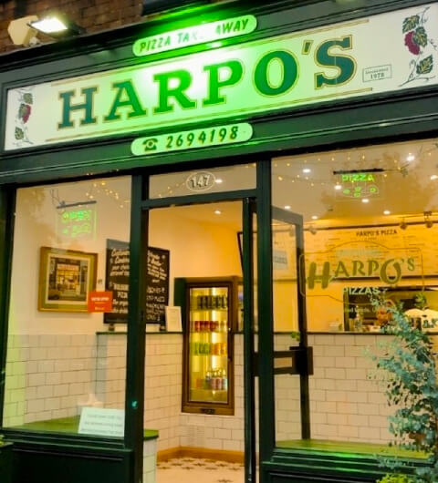 Harpos Pizza in Headingley