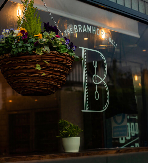 Inside Bramhope Deli