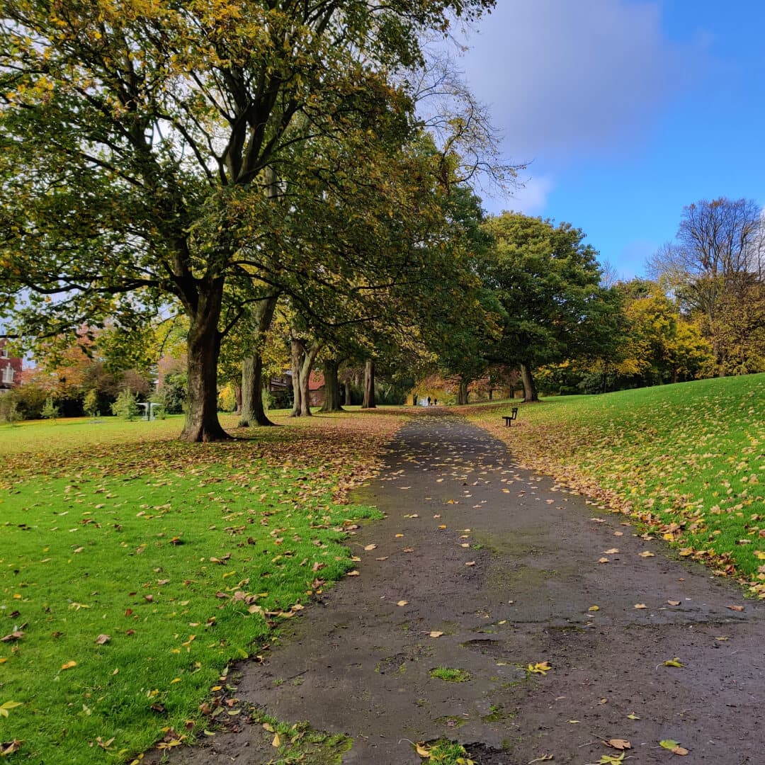 Burley Park footpath