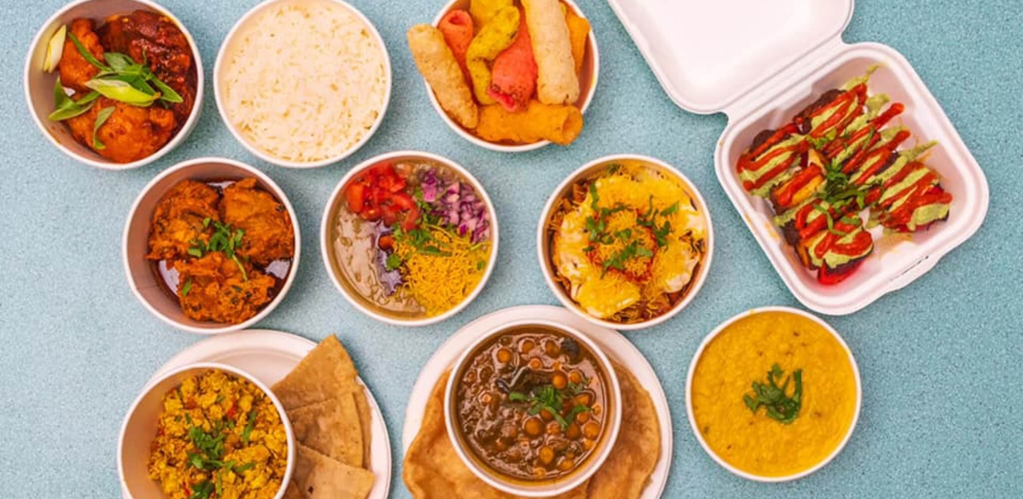 Selection of dishes from Bundobust