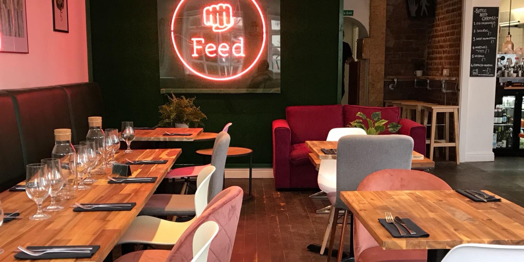 Feed inside the shop