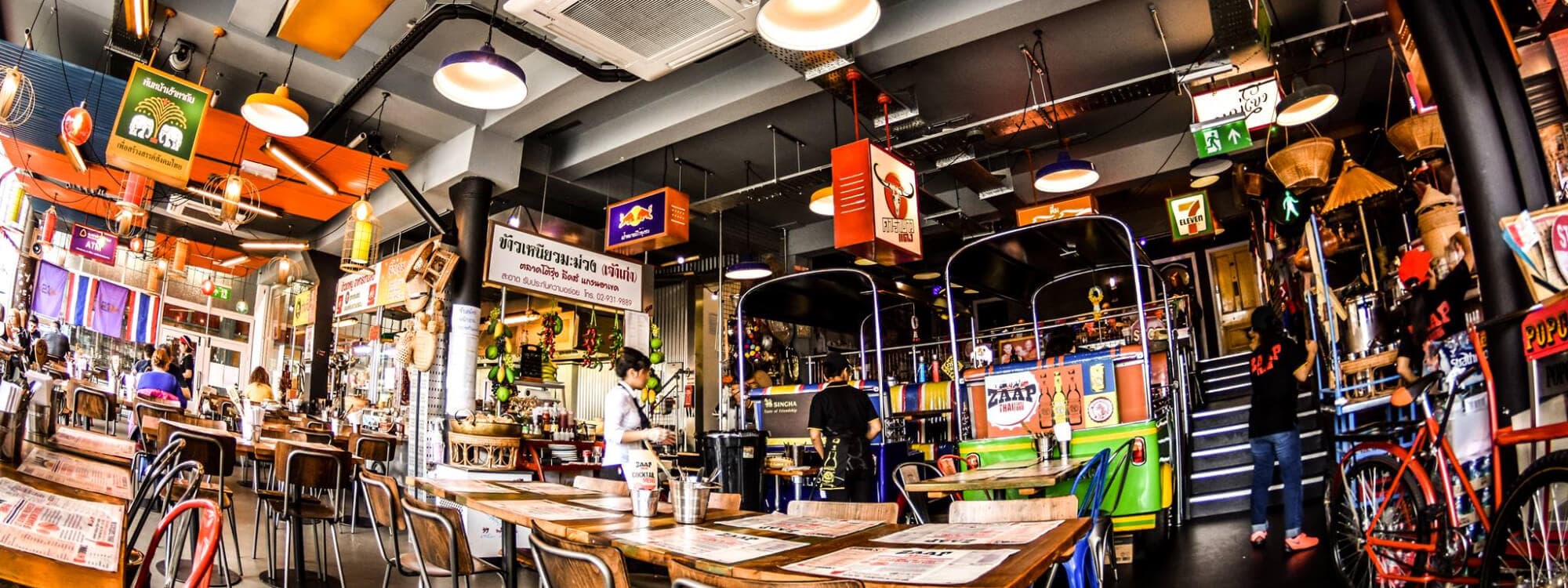 Thai Street Food at its best. A taste of Bangkok in Leeds. inside