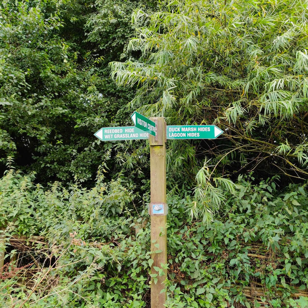 Rodley Nature Reserve sign