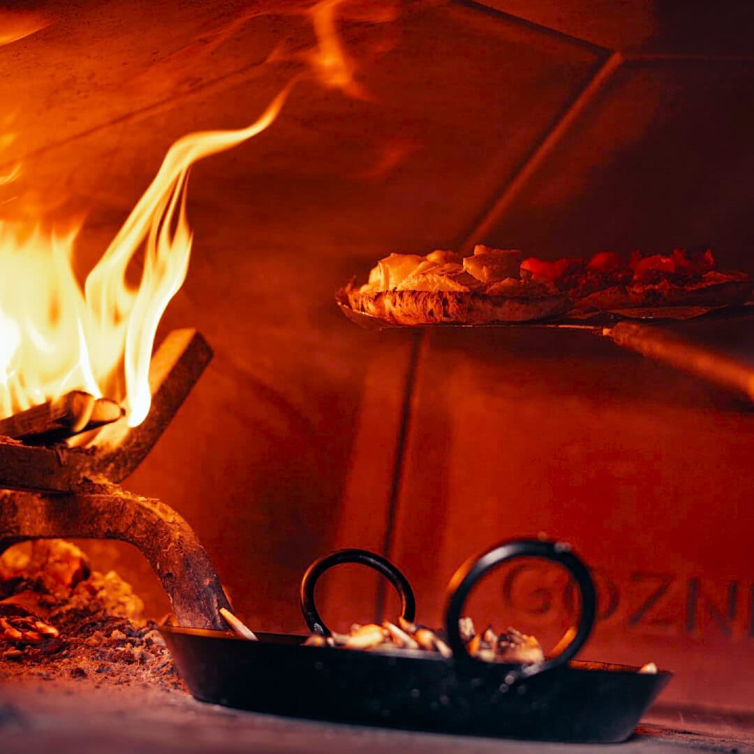 Pizza oven at Pizza Loco