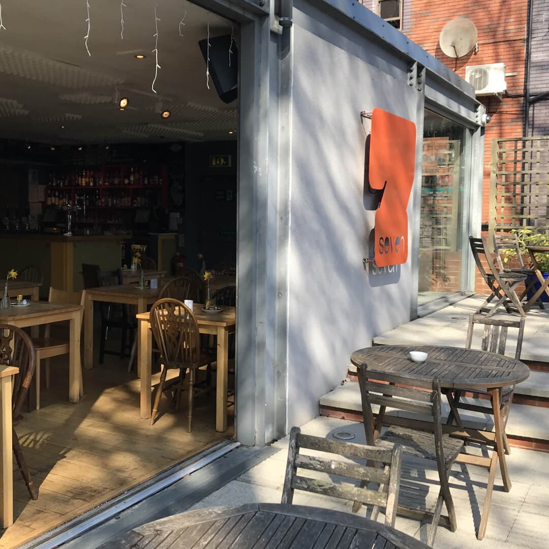 Seven Arts Outside Seating