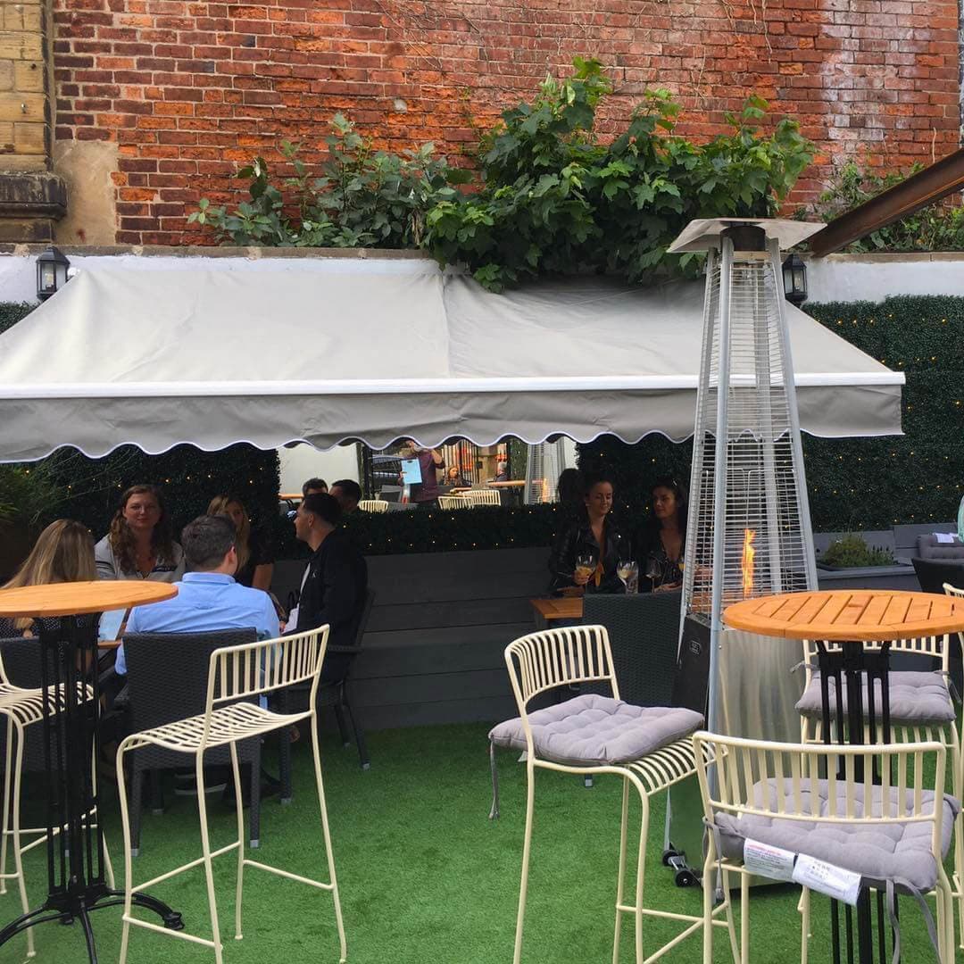 Eighteen90 beer garden