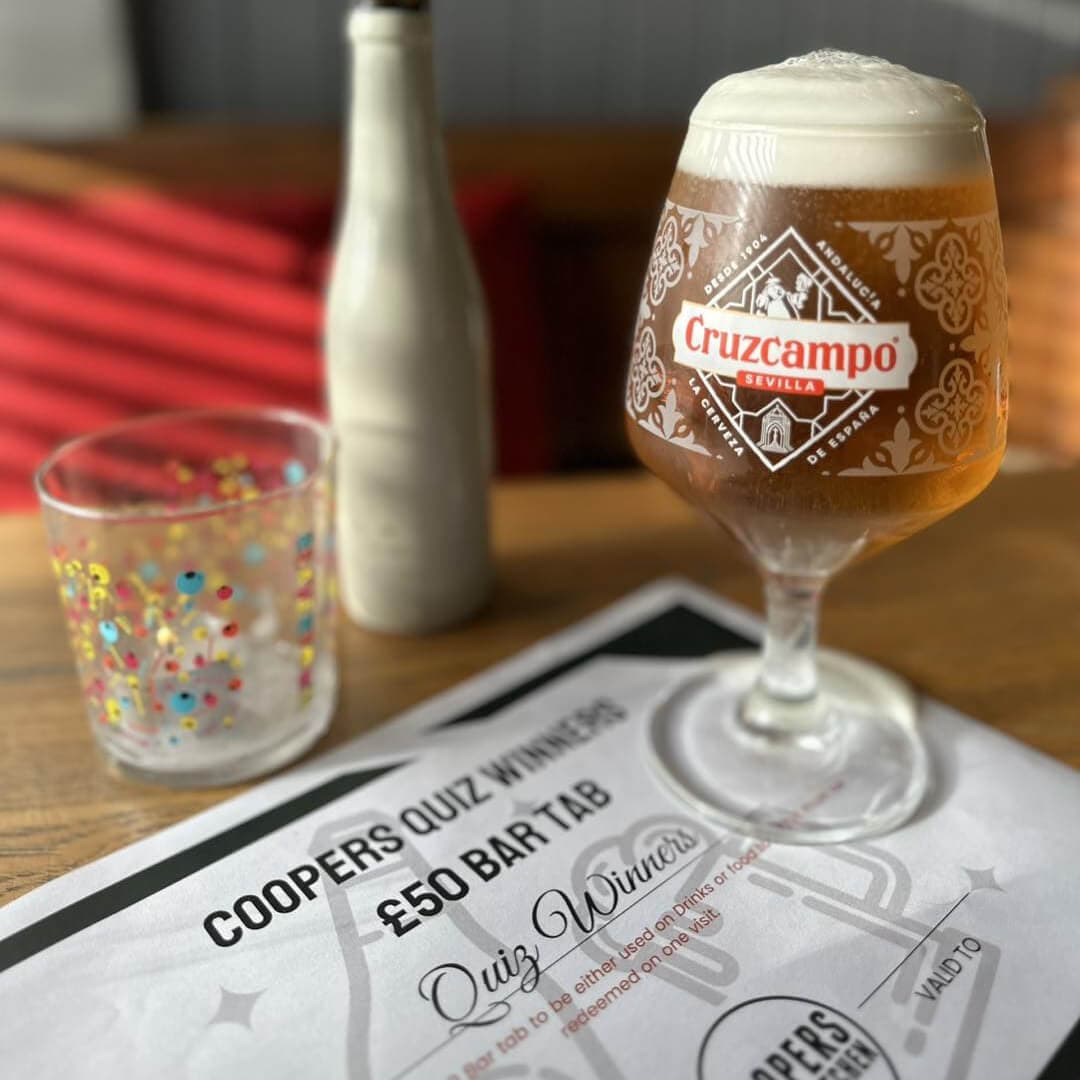Coopers pub quiz