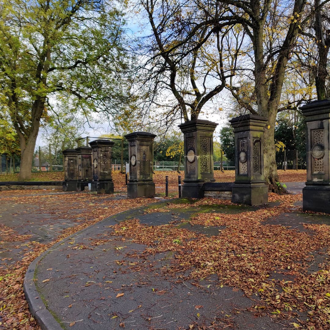 Entrance to Burley Park