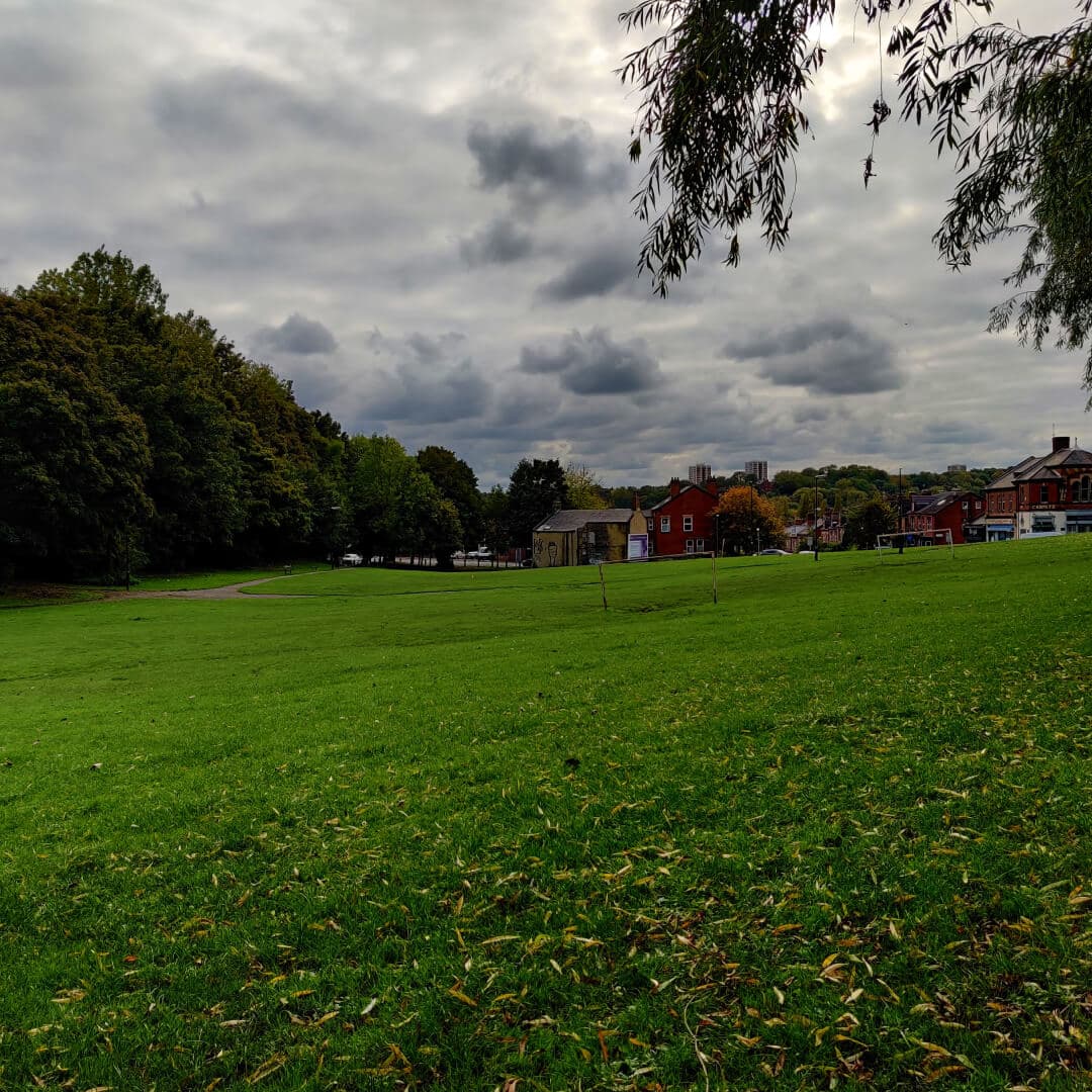 Burley Village Green field