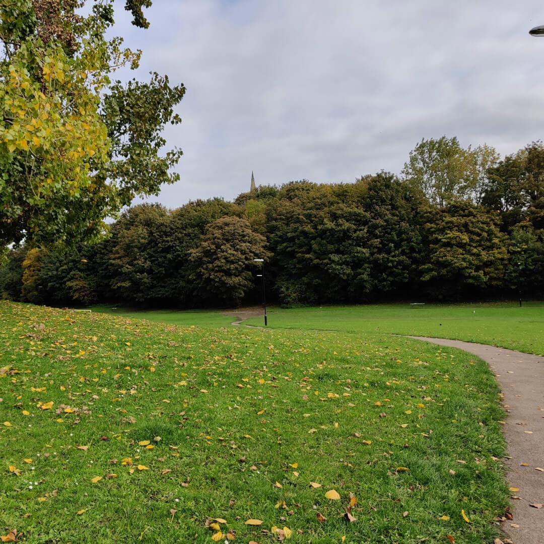Burley Village Green field