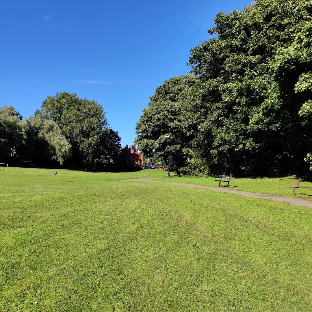 Burley Village Green field