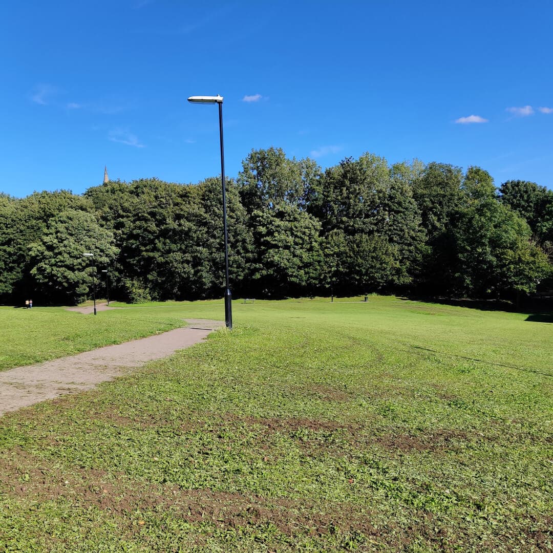 Burley Village Green field