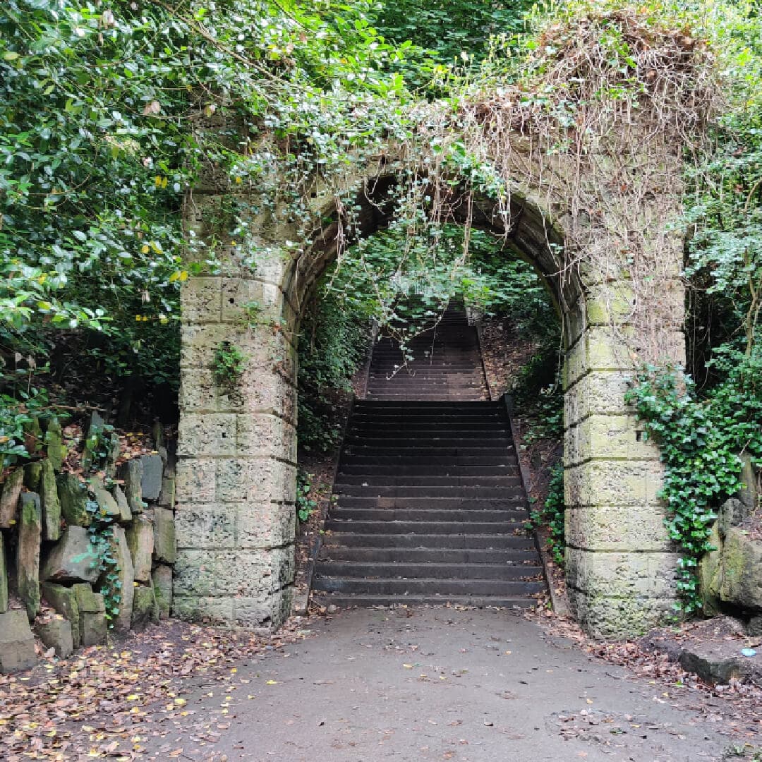 Armley Park Killer Steps from the bottom