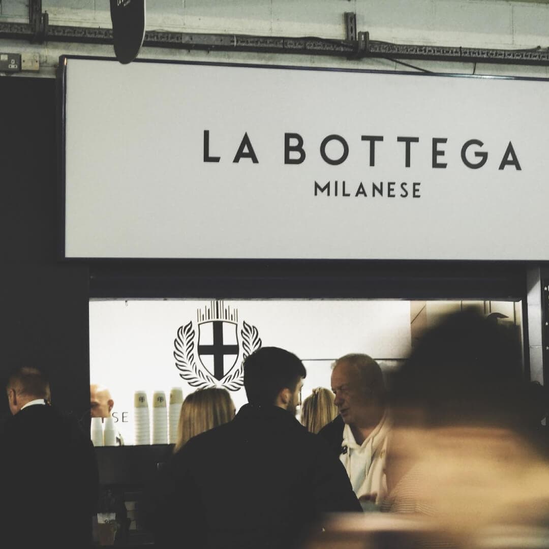 La Bottega Milanese kitchen