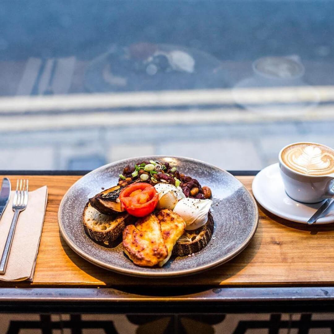 Laynes Espresso Full English Breakfast and Coffee