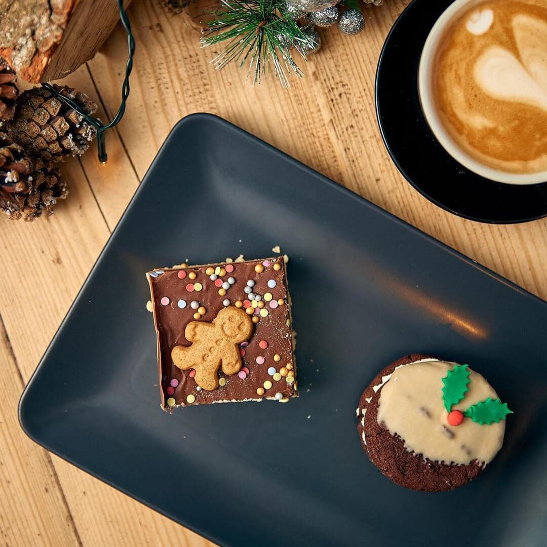Bramhope Deli Christmas Brownie