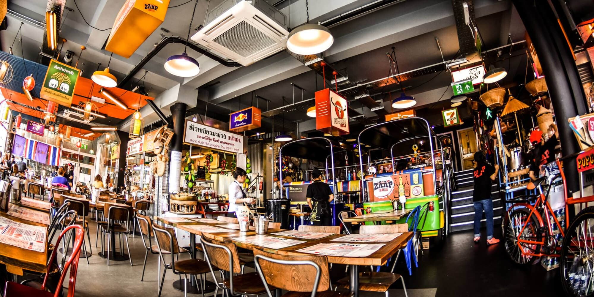 Thai Street Food at its best. A taste of Bangkok in Leeds. inside