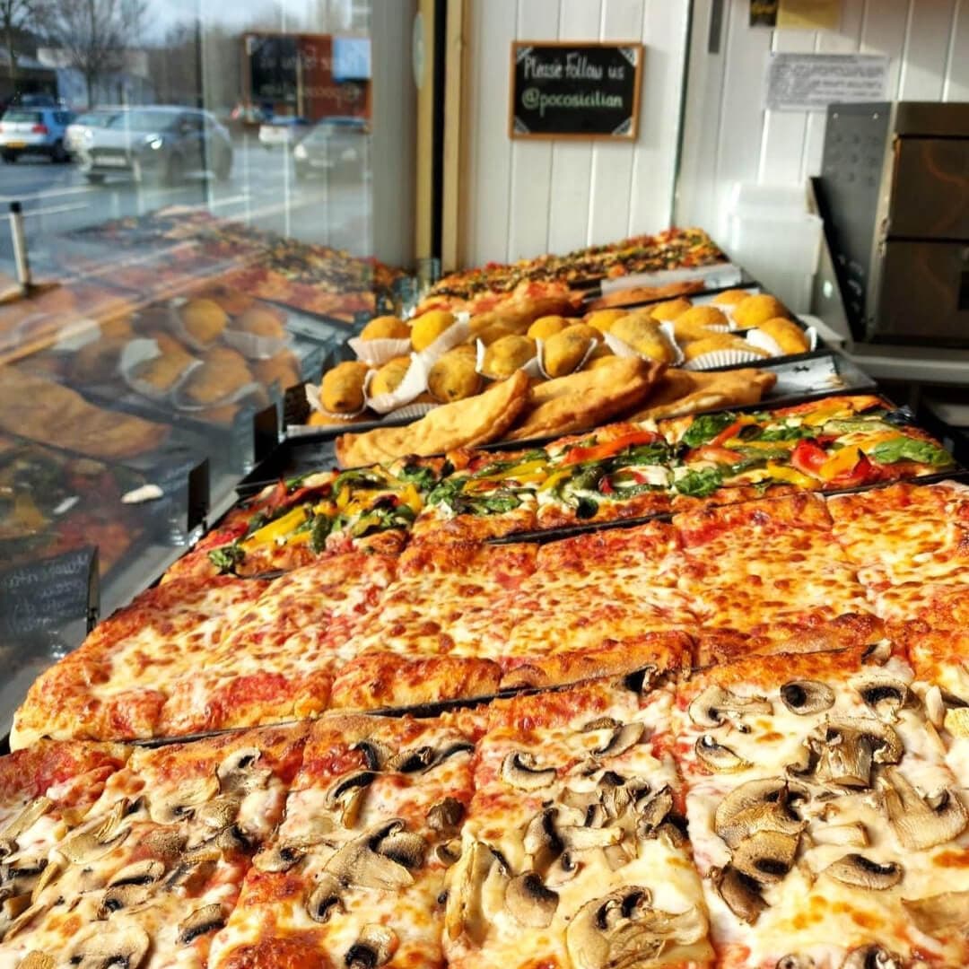 The shopfront, showing all the food by Poco