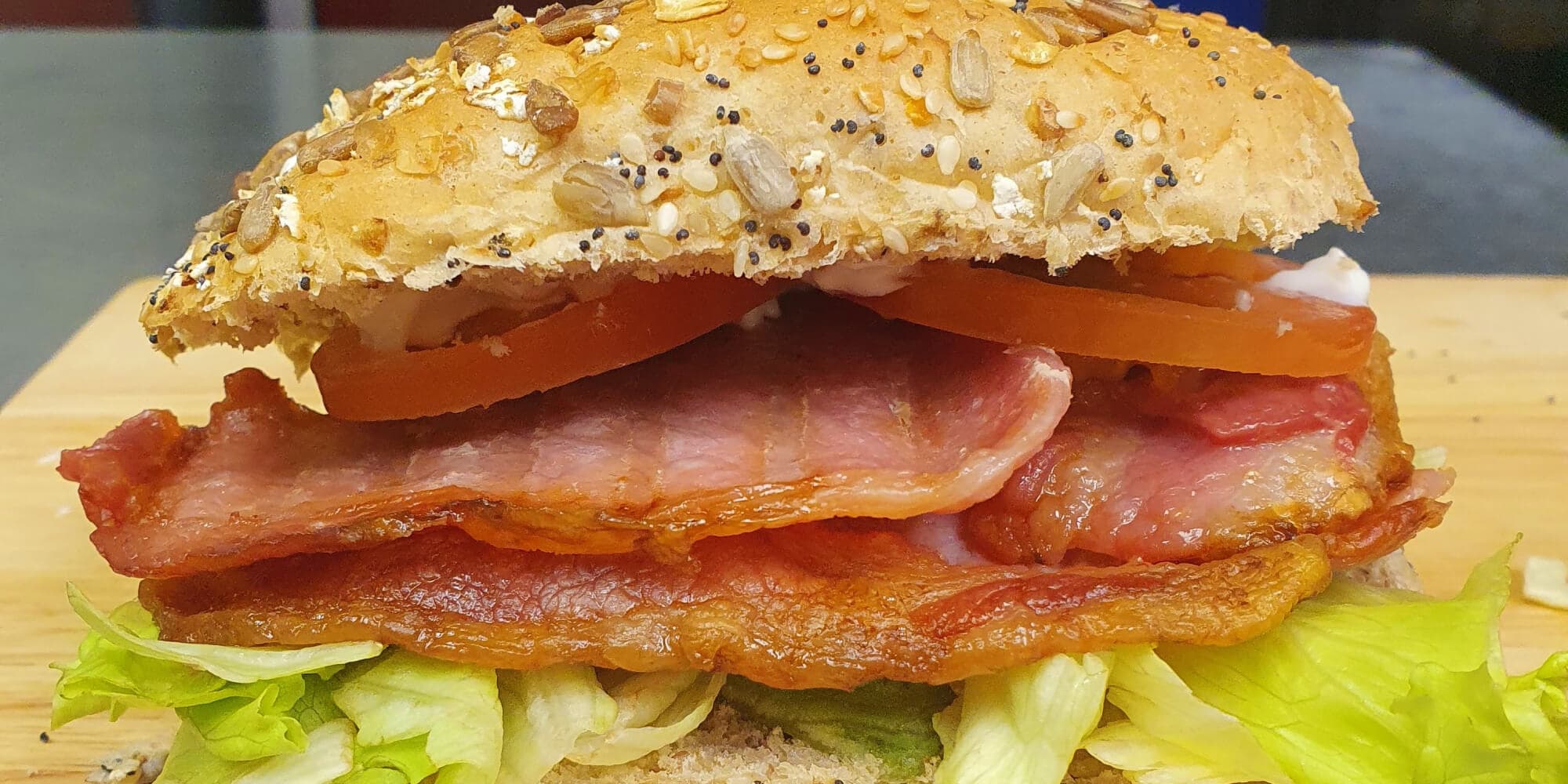 Bacon sandwich at Nosh