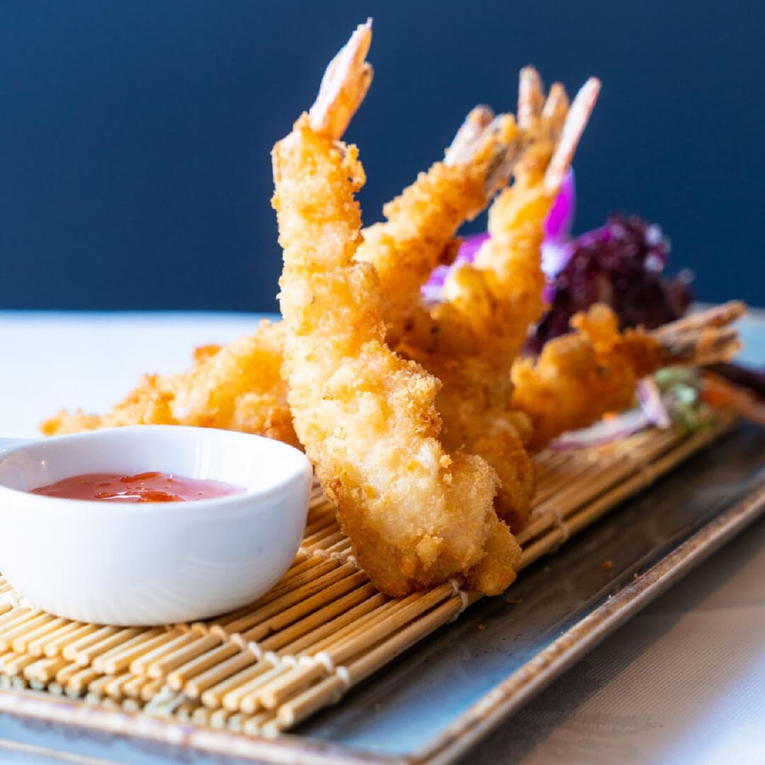 Fried food at Thai Edge Leeds