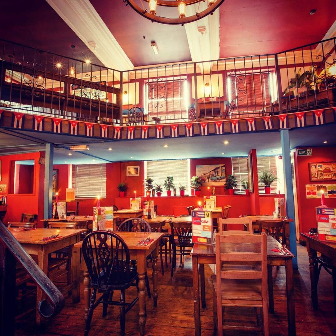 Viva Cuba Leeds Inside Seating