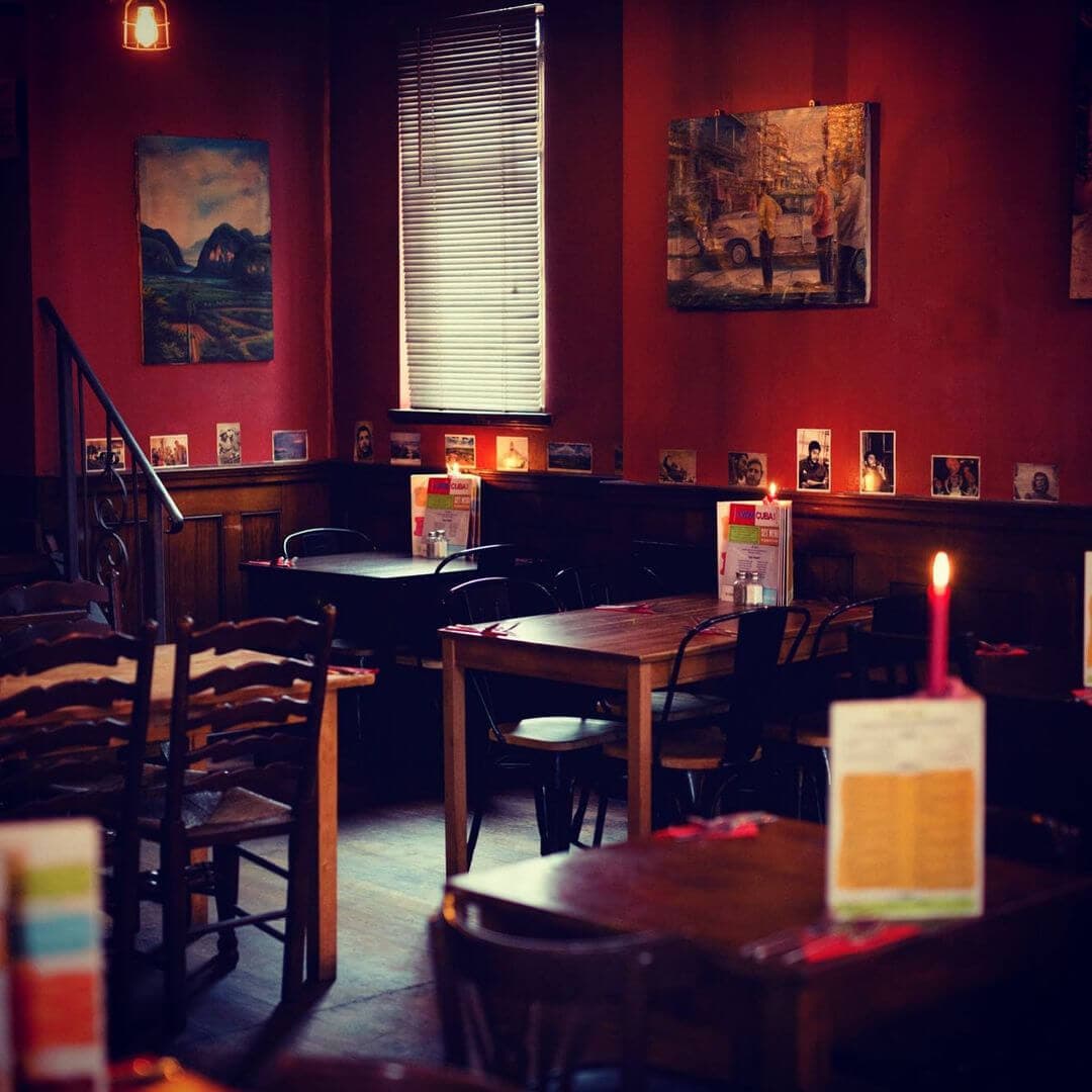 Viva Cuba Leeds Inside Seating