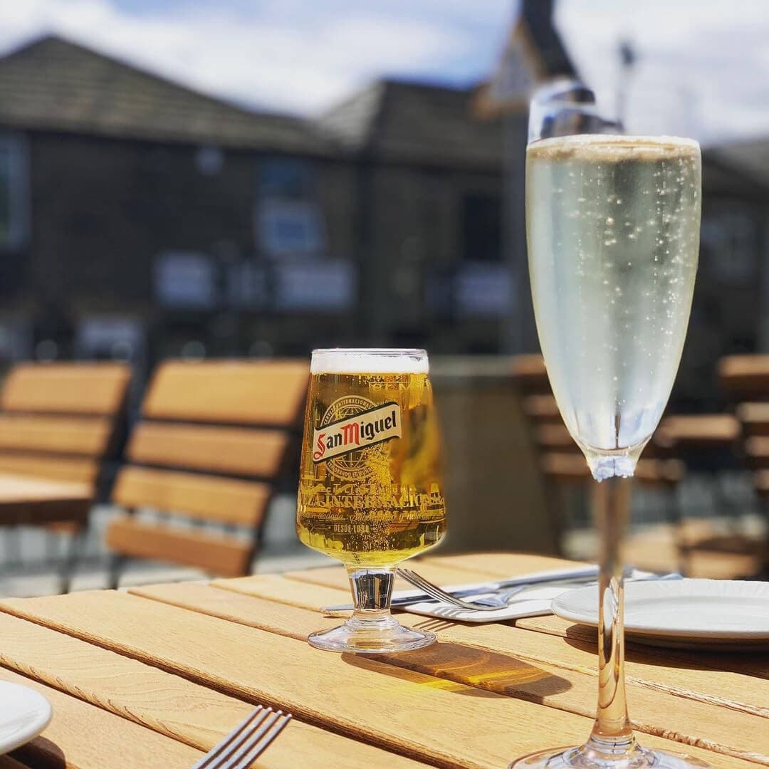 Escape Restaurant Horsforth Beer garden