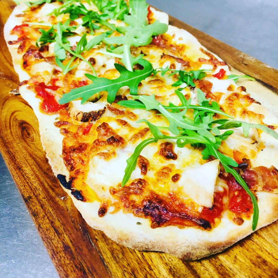 Pizza at The Abbey Inn