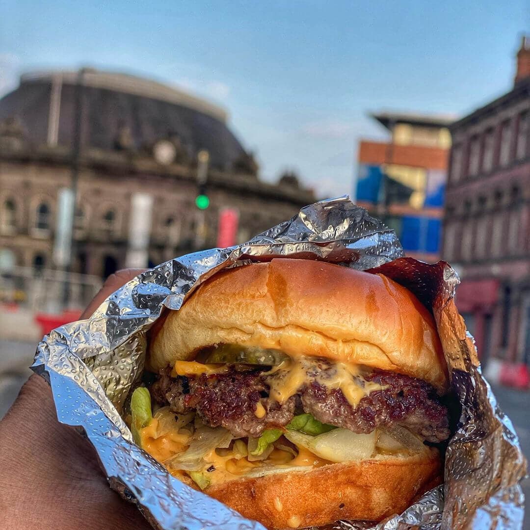 Burgers from Big Buns Leeds
