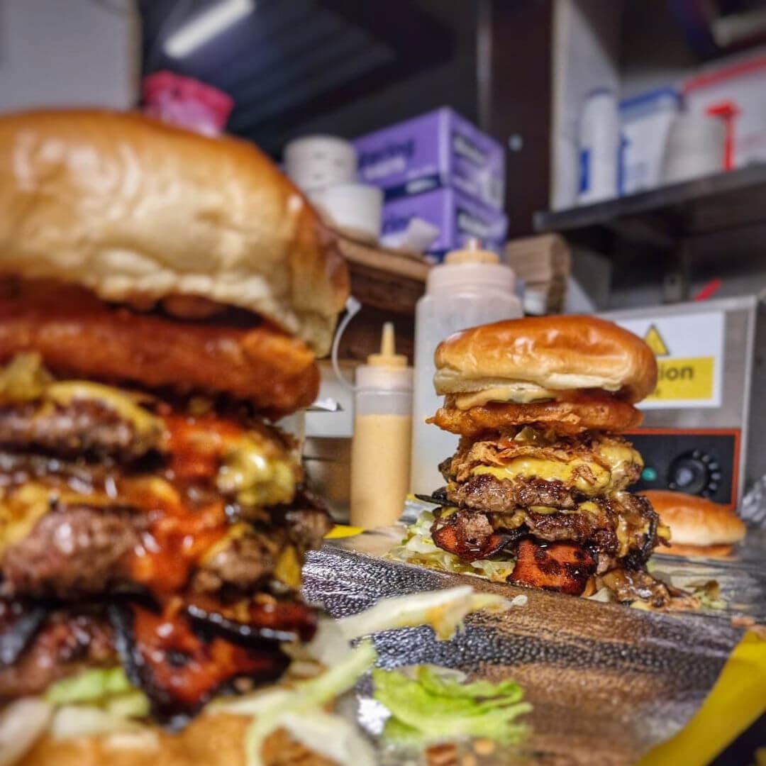 Burgers from Big Buns Leeds