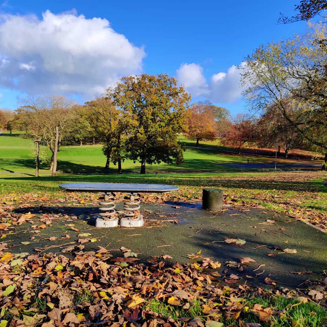 Exercise trail at Potternewton Park