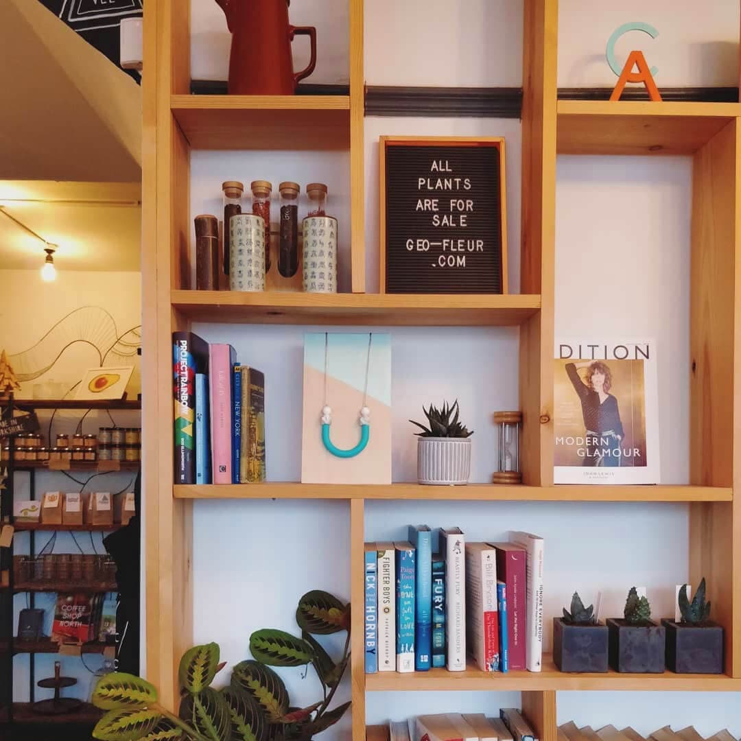 House of Koko book shelf