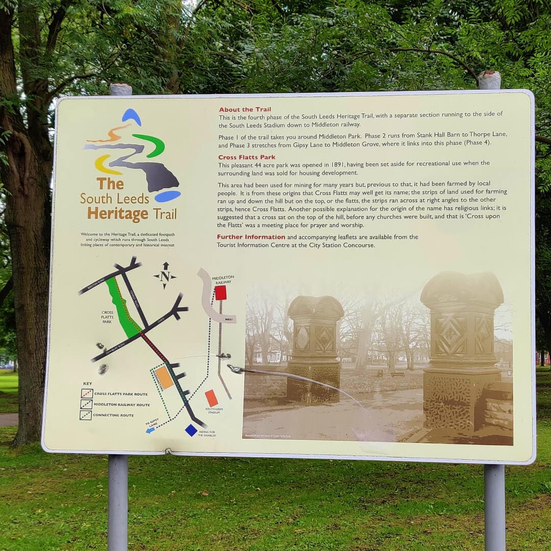 Cross Flatts Park heritage trail