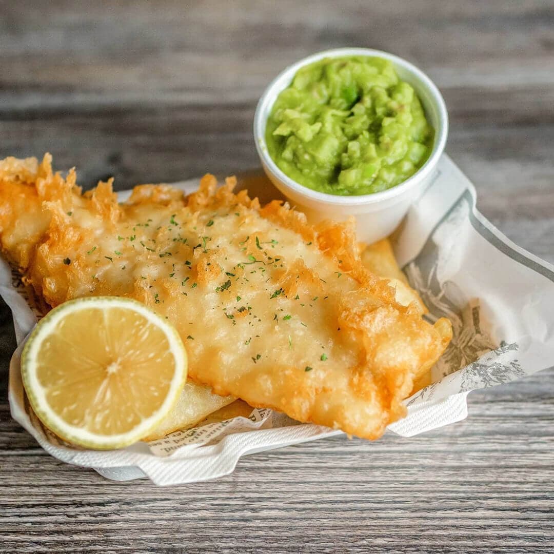 The Bearded Sailor fish and chips