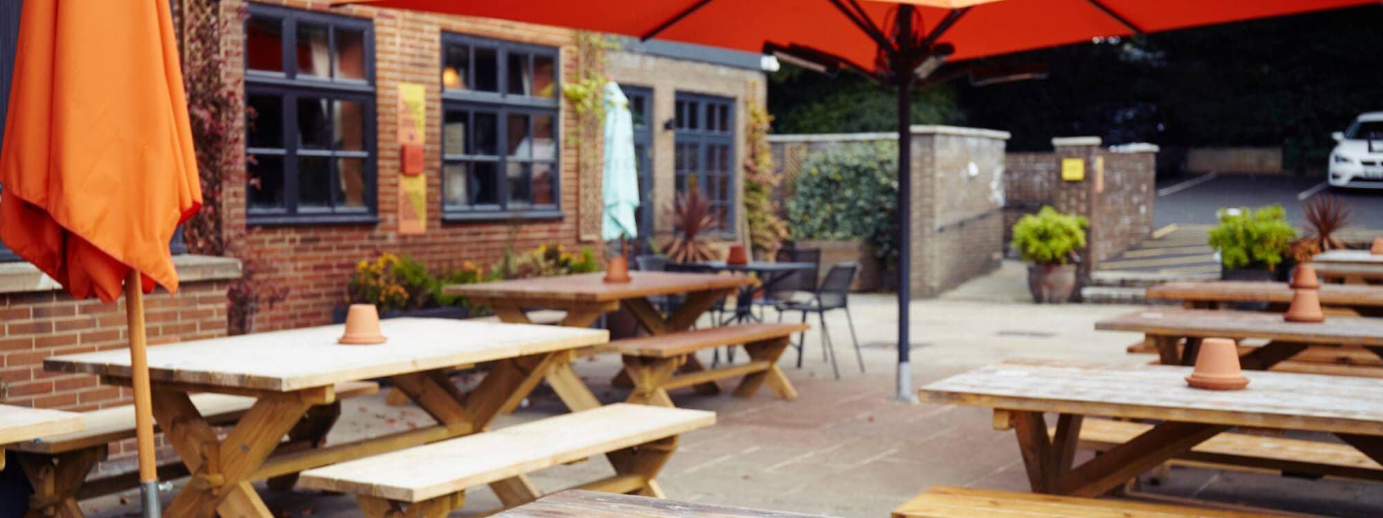 Beck and Call Leeds beer garden