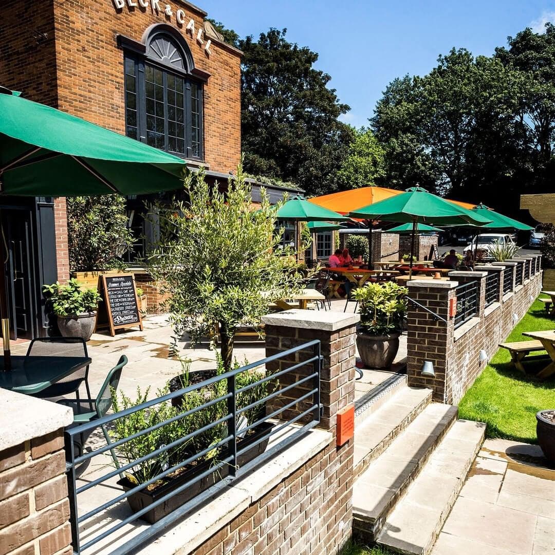 Beck and Call beer garden