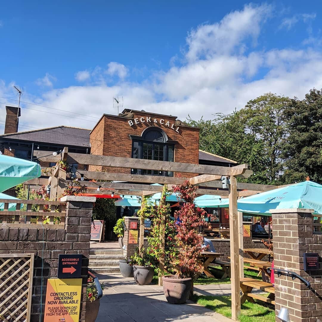 Beck and Call beer garden