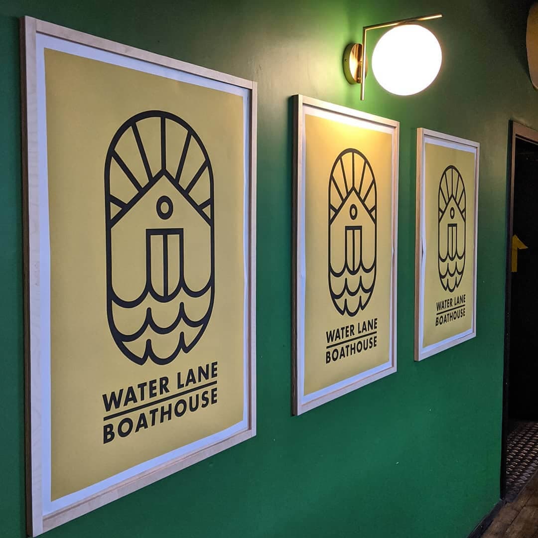 Water Lane Boat House Posters