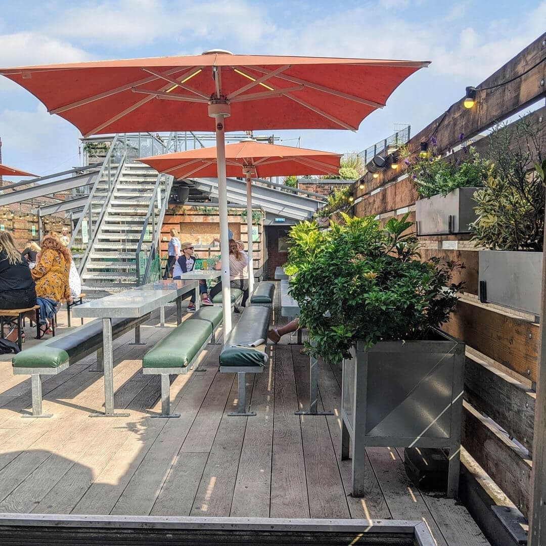 Headrow House rooftop bar