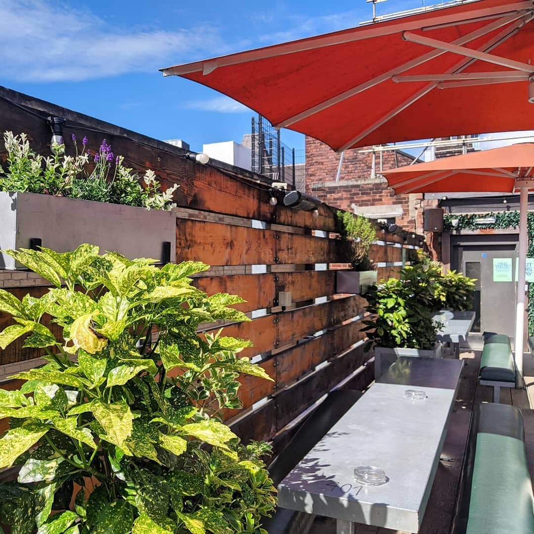 Headrow House rooftop terrace