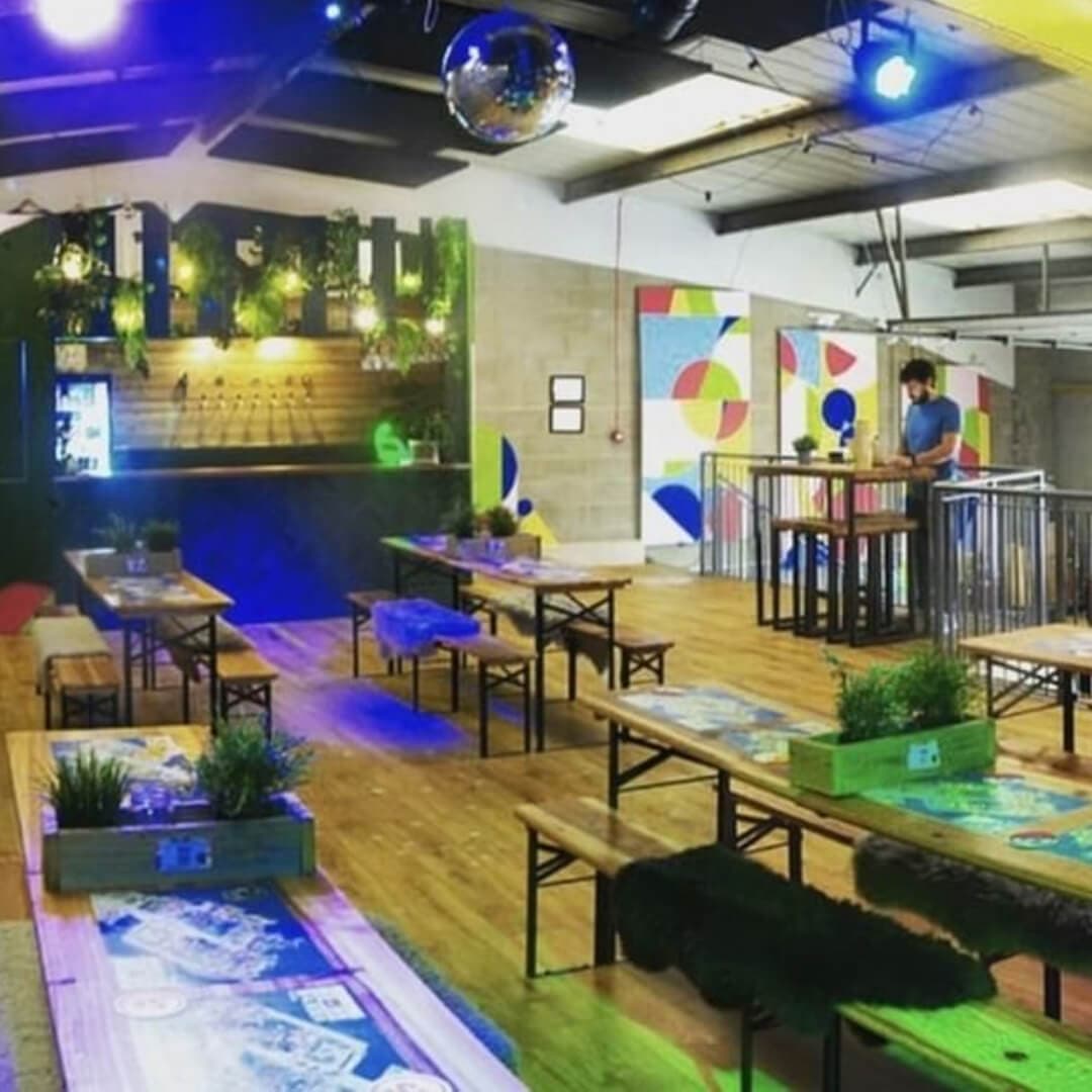 Blueberry Hill Studio upstairs bar