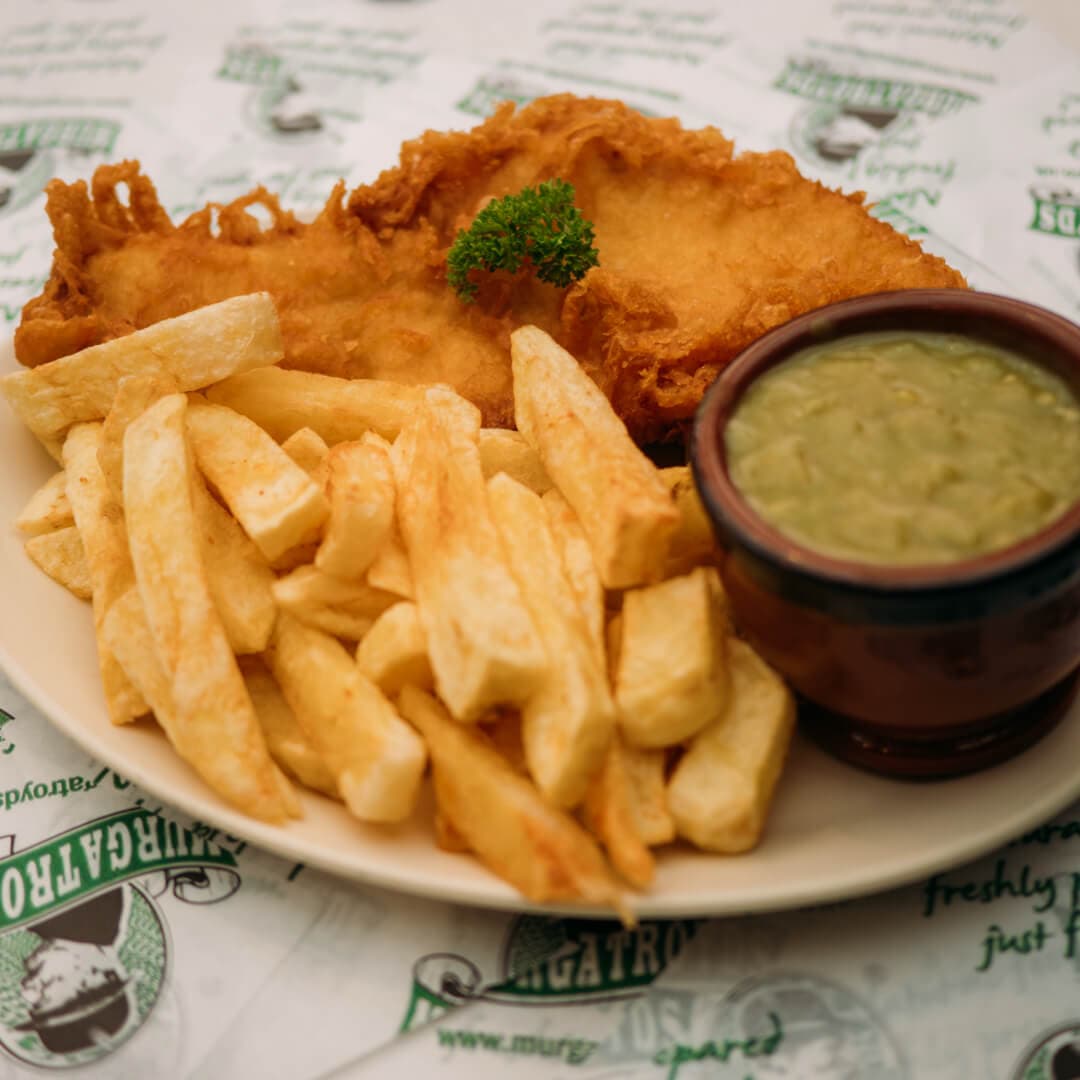 Murgatroyds Haddock and Chips