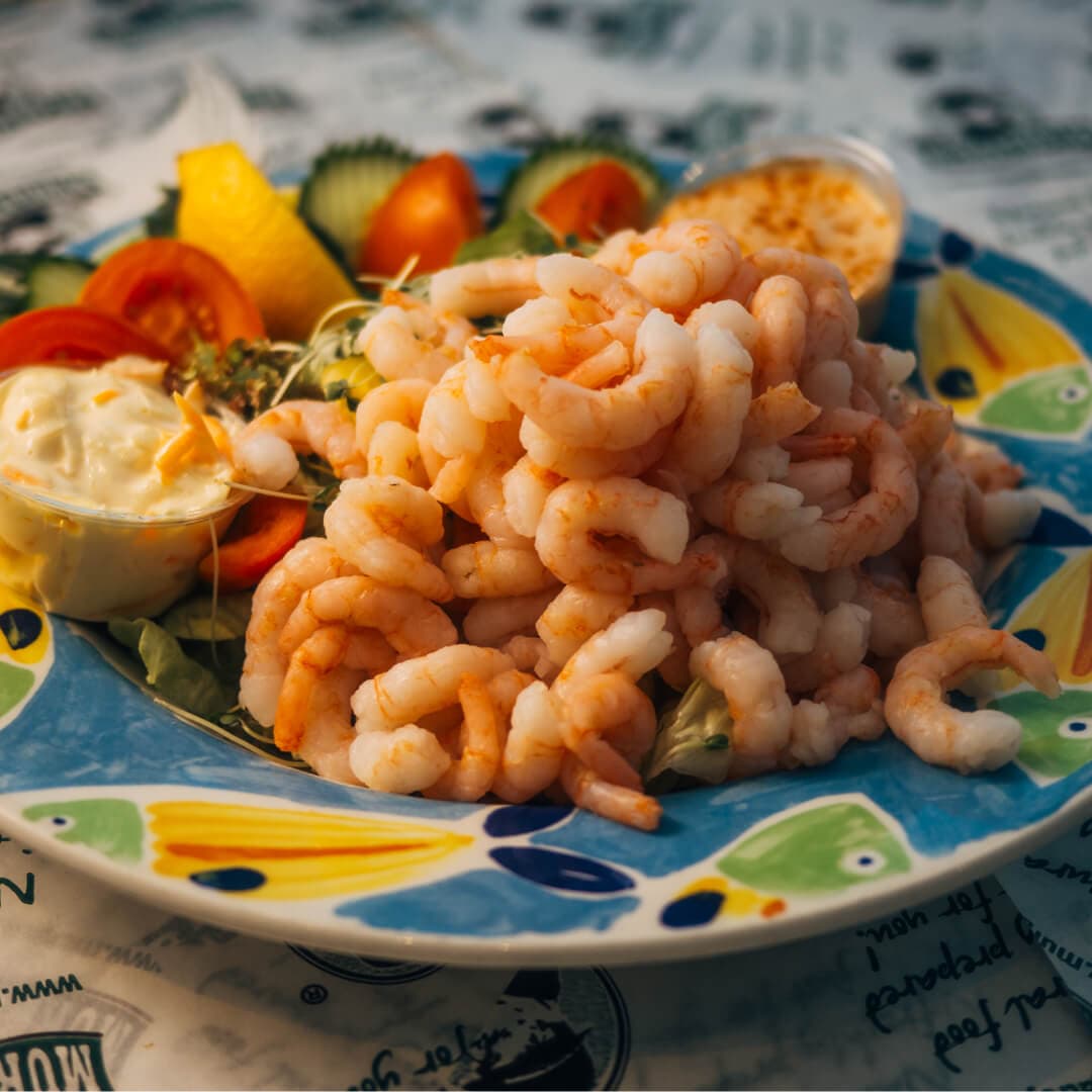 Murgatroyds prawn salad