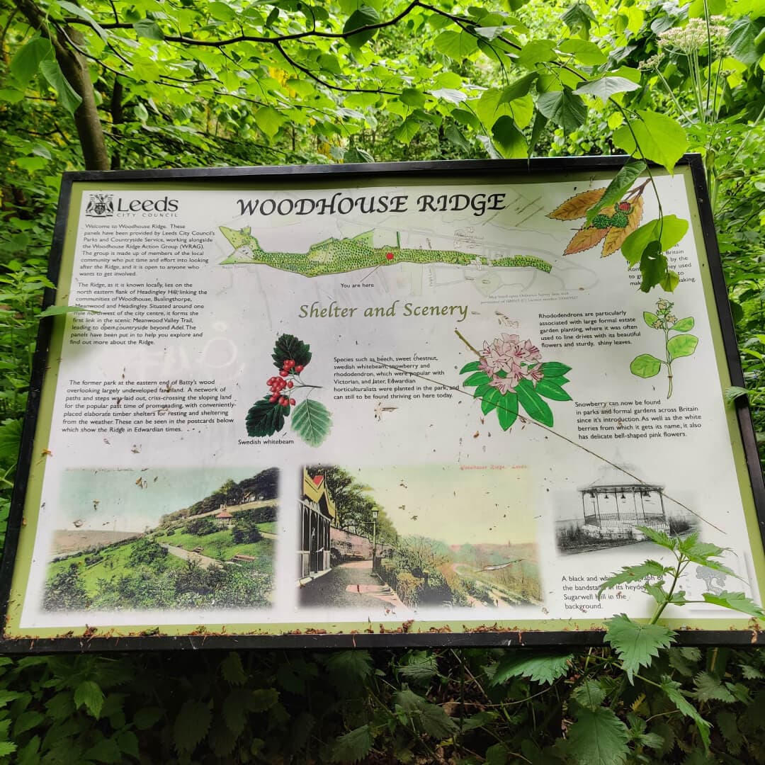 Woodhouse Ridge sign