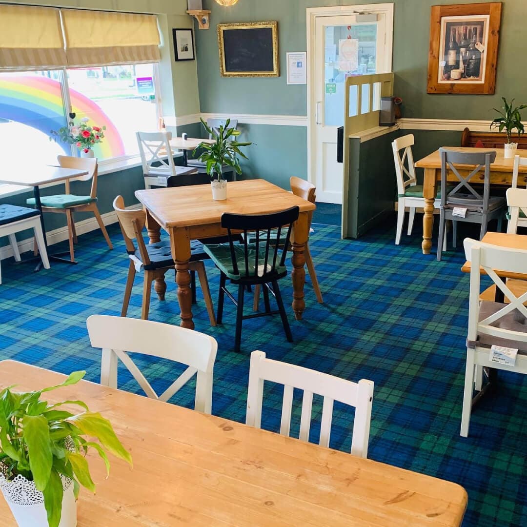 Skyliner Fish and Chips indoor seating