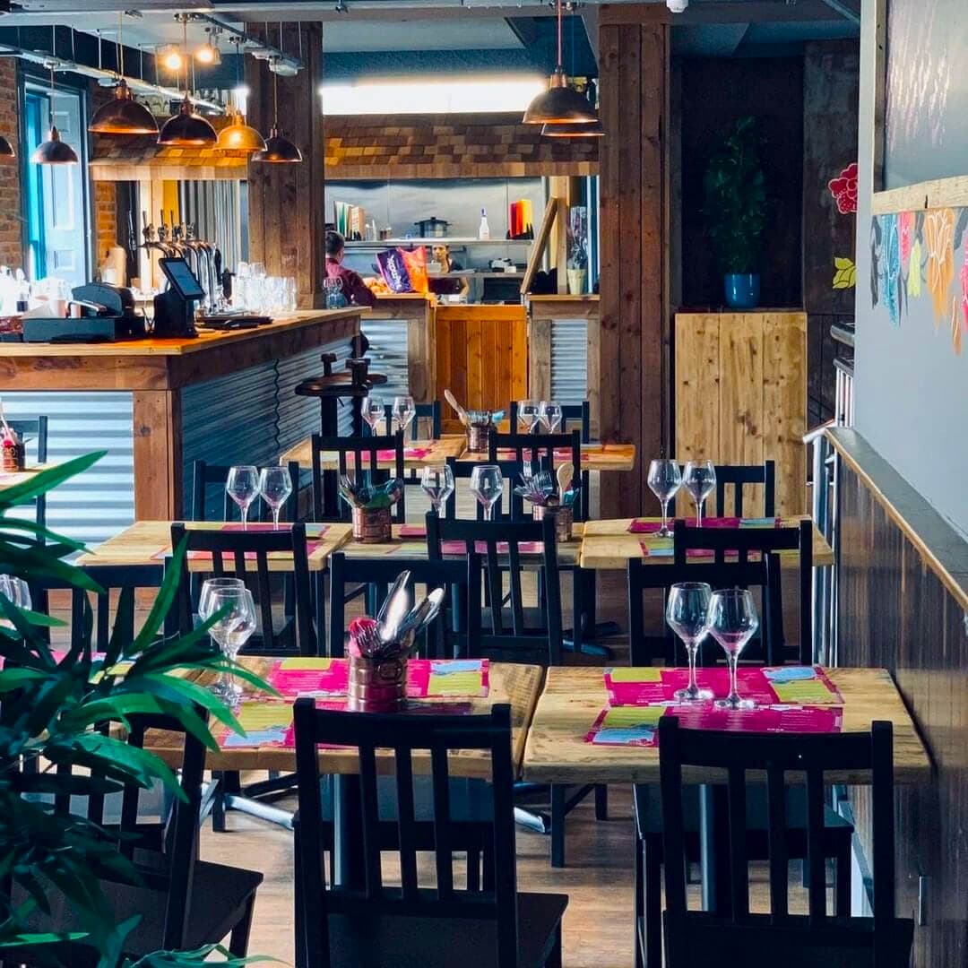 Dapur Malaysia inside seating