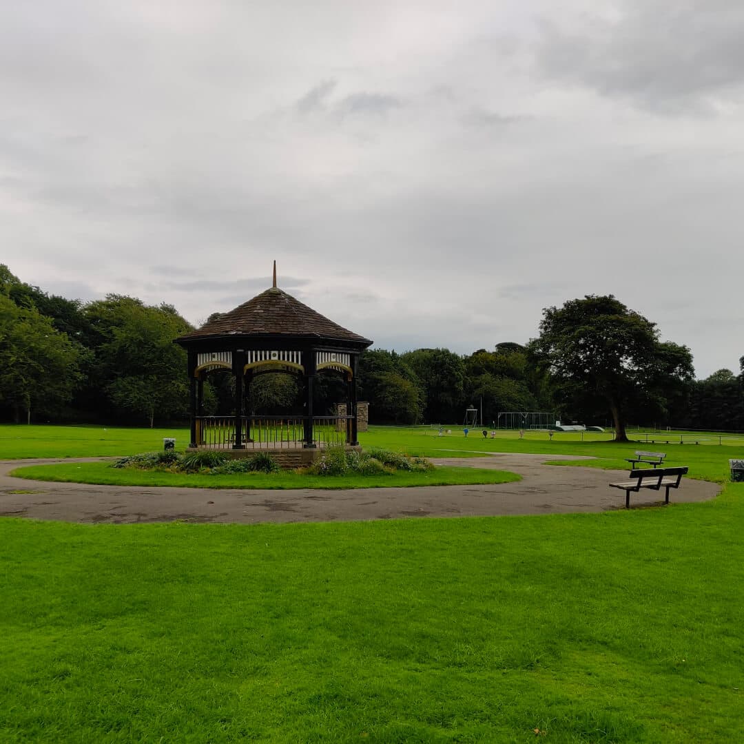 Horsforth Hall Park band stand