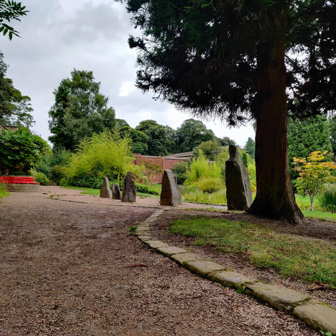 Horsforth Hall Park Japanese Garden path